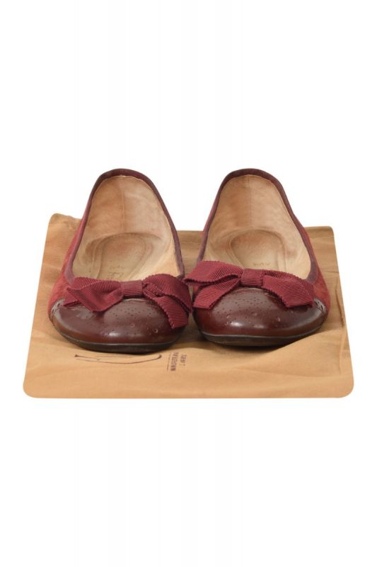 Salvatore Ferragamo Vara Bow Ballet Flats