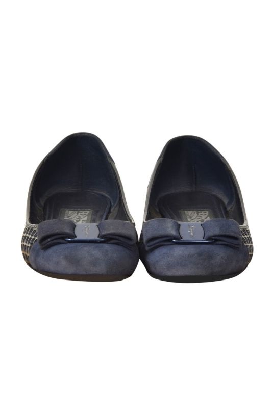 Salvatore Ferragamo Vara Bow Ballet Flats RT101-10