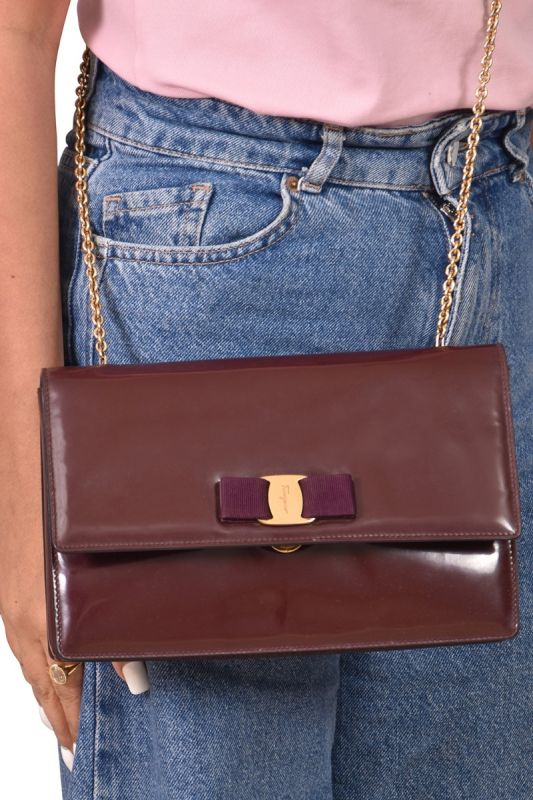Salvatore Ferragamo Vara Bow Medium Crossbody Bag