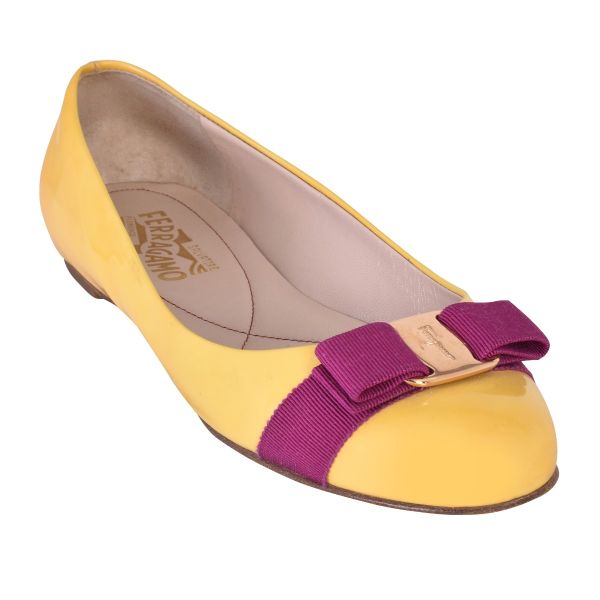 SALVATORE FERRAGAMO VARINA BALLET FLATS  