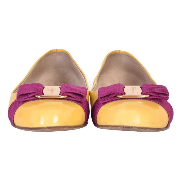 SALVATORE FERRAGAMO VARINA BALLET FLATS  