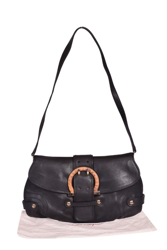 Salvatore FerragamoLeather GanciniShoulder Bag