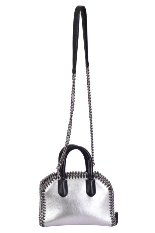 Stella Mc Cartney Silver Falabella Star Shoulder Bag