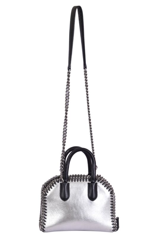 Stella Mc Cartney Silver Falabella Star Shoulder Bag