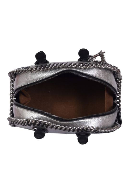 Stella Mc Cartney Silver Falabella Star Shoulder Bag