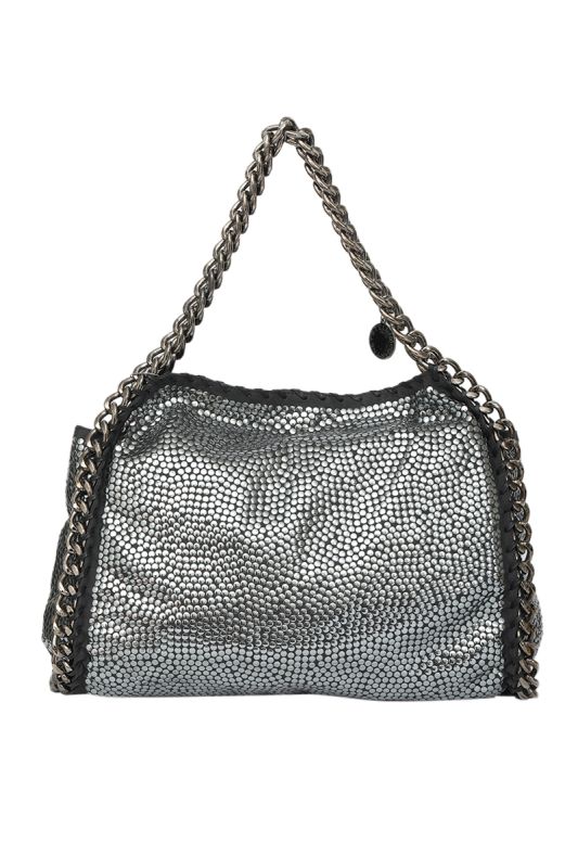 Stella Mc Cartney Studded Falabella Fold Over Tote Bag