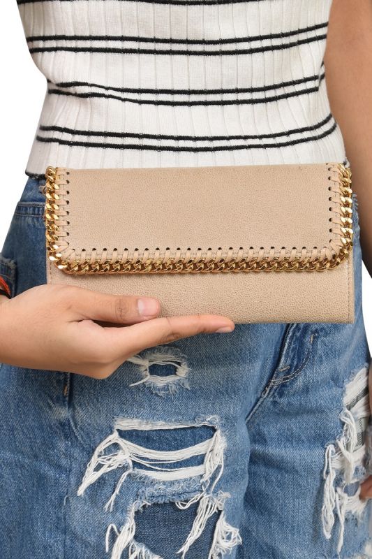Stella McCartney Falabella Flap Wallet