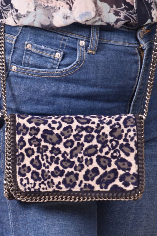Stella McCartney Leopard Shoulder Bag