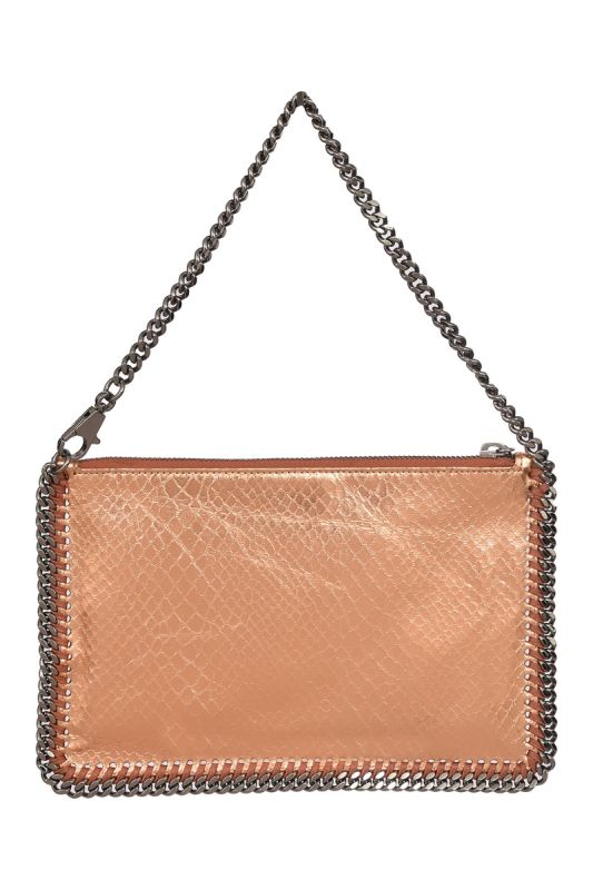Stella McCartney Mini Copper Gold Shoulder Bag