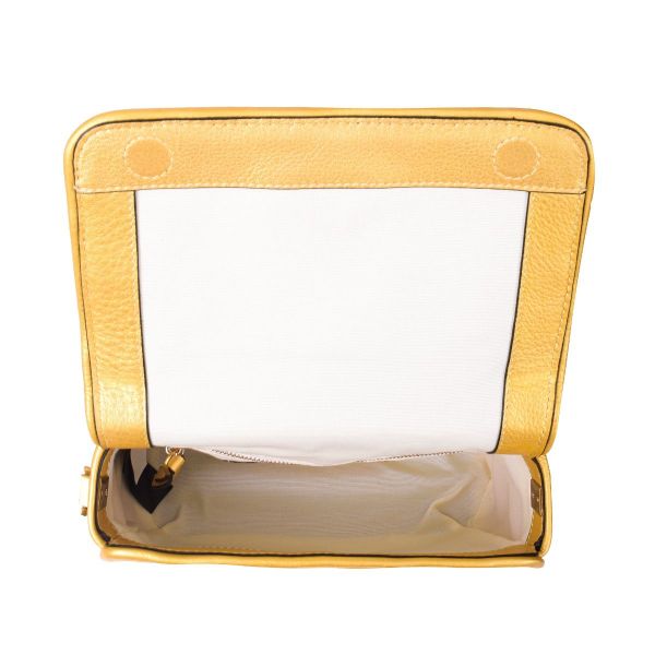 THE STATUS FLAP QUILTED LEATHER SHOULDER BAG