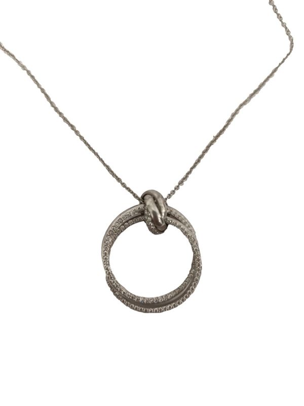 Tiffany & Co. Paloma’s Melody Circle Pendant in 18k Gold and Diamonds