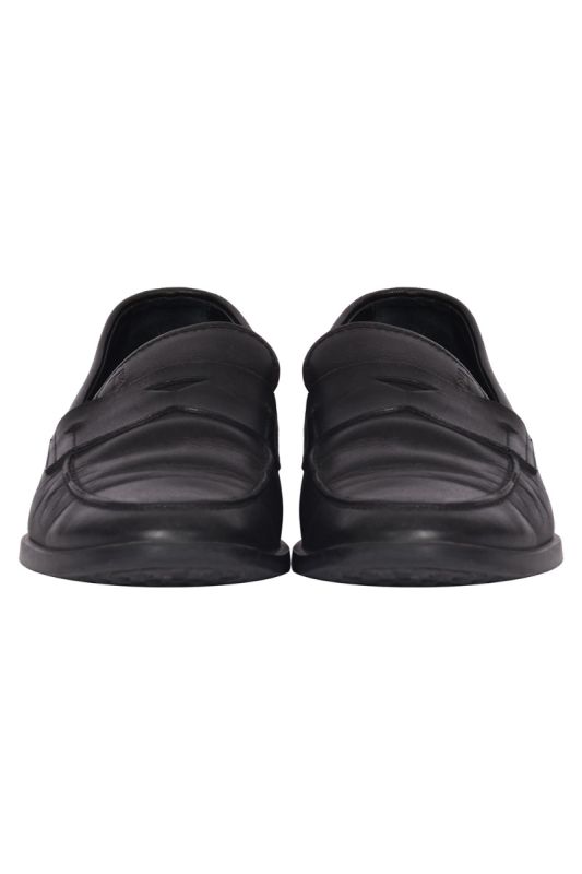 Tod’s Black Leather Loafers