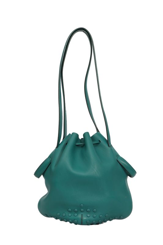 Tod’s Gommino Drawstring  Bucket Bag