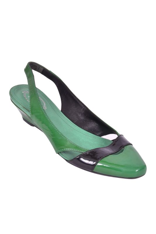 Tod’s Patent Leather Green Heels