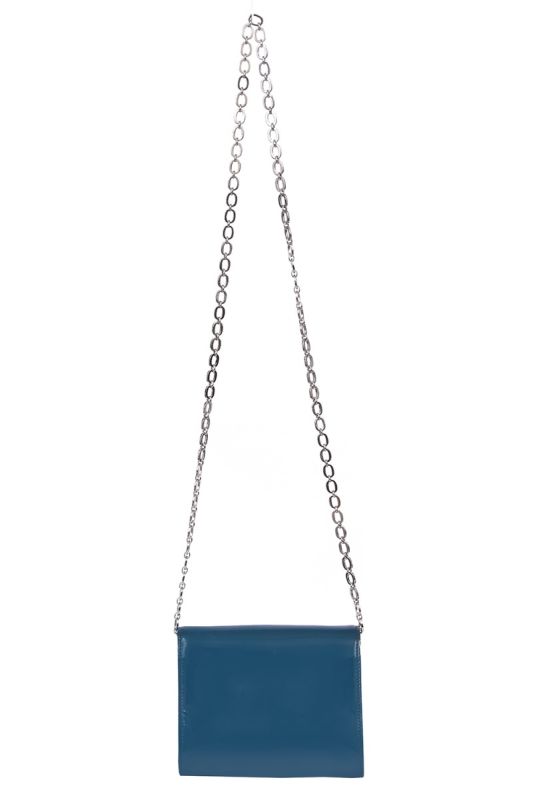 Tod’s Patent Leather Teal Crossbody Bag
