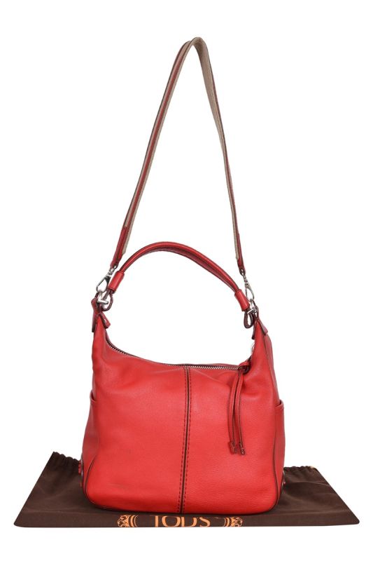 Tod’s Pebbled Leather Hobo Bag
