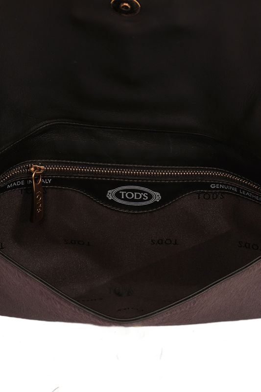 Tod’s Pony- Style Grey Clutch