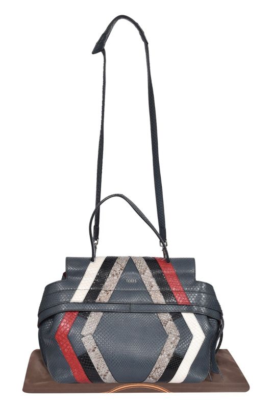 Tod’s Python Wave Handbag