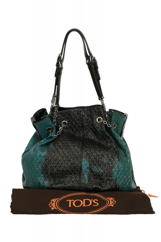Tod’s Signature Multicolor Patent Leather Tote