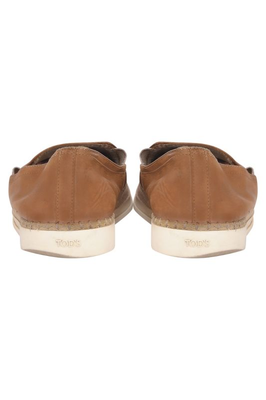 Tod’s Suede Brown Loafers