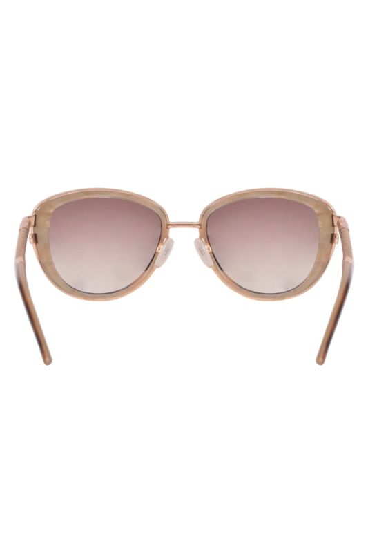 Tod’s Tortoise Leather Trim Sunglasses