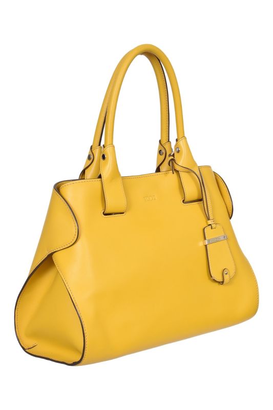 Tod’s Yellow Cape Handbag