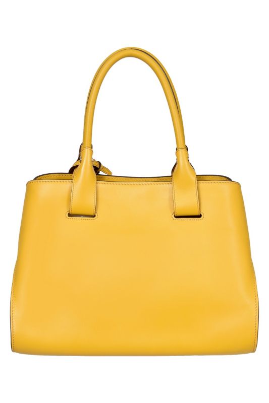 Tod’s Yellow Cape Handbag