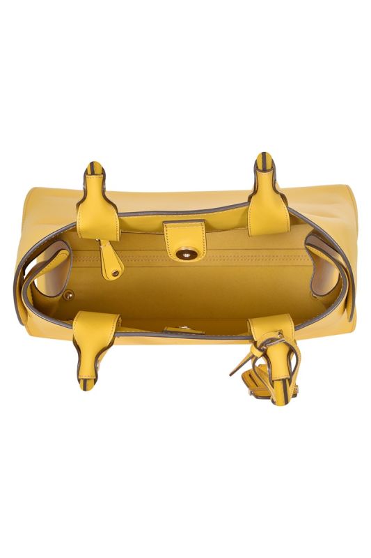 Tod’s Yellow Cape Handbag