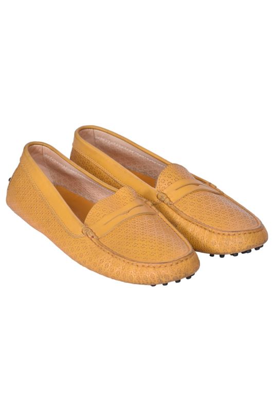 Tod’s Yellow Women’s Loafers