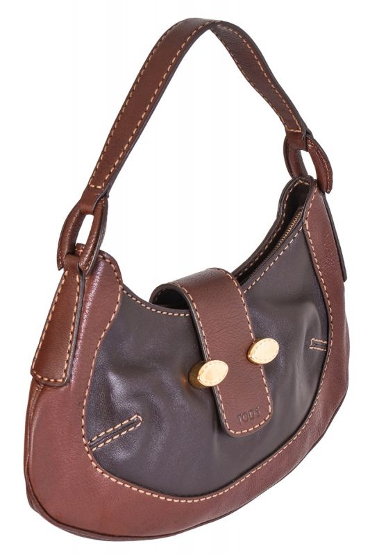 TOD'S CALFSKIN SHOULDER BAG
