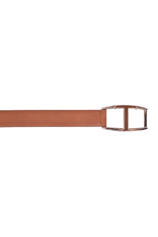 Tod’s Logo Leather Buckle Belt