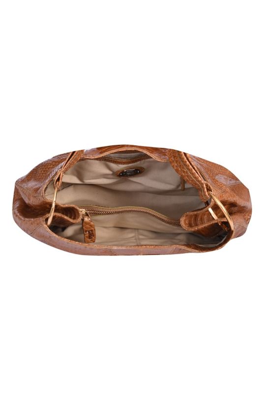 TodsExotic Leather Hobo Handbag