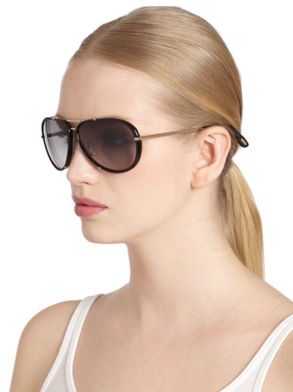 TOM FORD CYRILLE AVIATOR SUNGLASSES