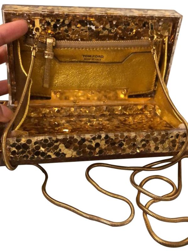 TOM FORD LIMITED EDITION LIPSTICK BOX CLUTCH