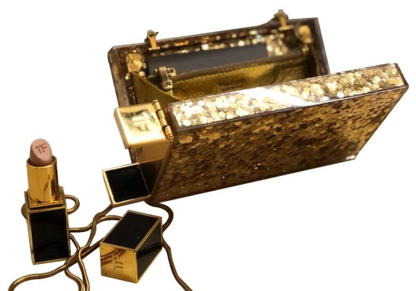 TOM FORD LIMITED EDITION LIPSTICK BOX CLUTCH