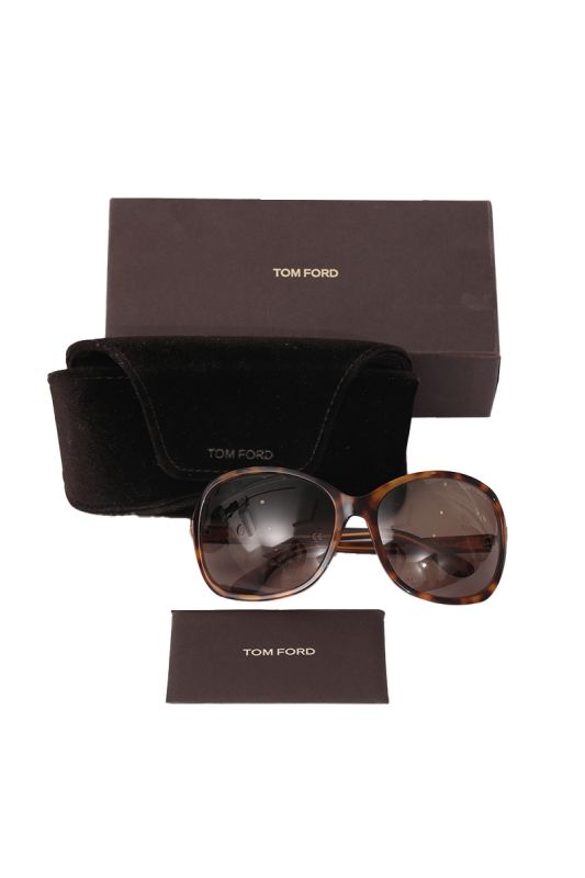 Tom Ford Sheila Tortoise Sunglasses