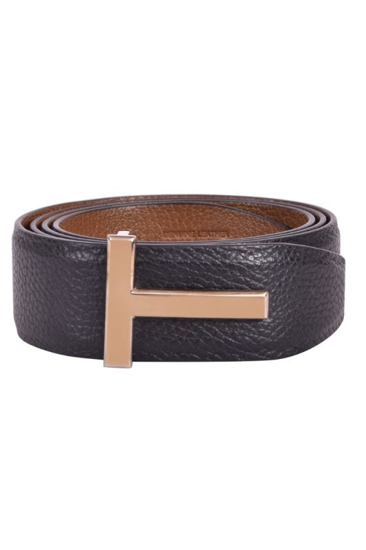 Tom Ford T-Logo Reversible Belt