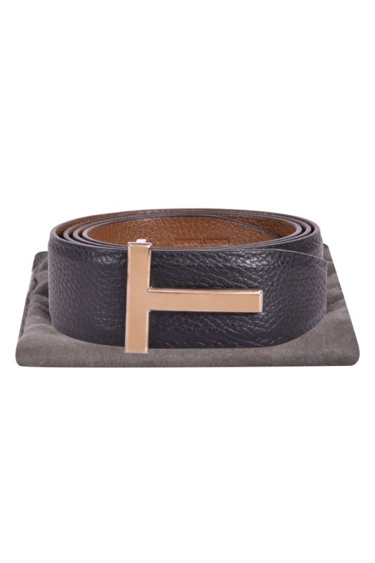 Tom Ford T-Logo Reversible Belt