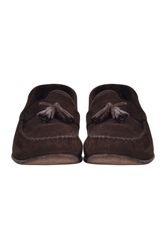 Tom Ford Tassel Brown Loafers