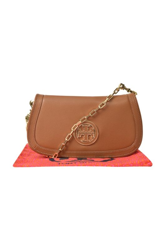Tory Burch Amanda Logo Clutch/Sling Bag