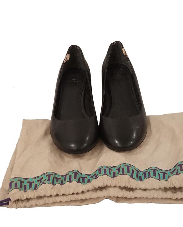 Tory Burch Annelise Black Heels