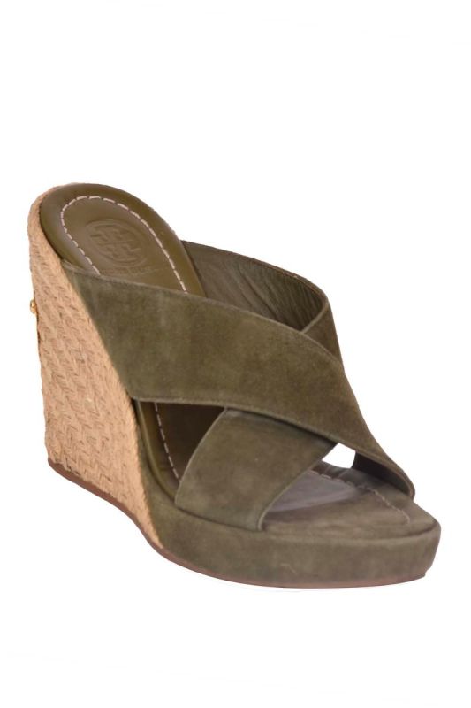 Tory Burch Bailey 110m Wedge Mules