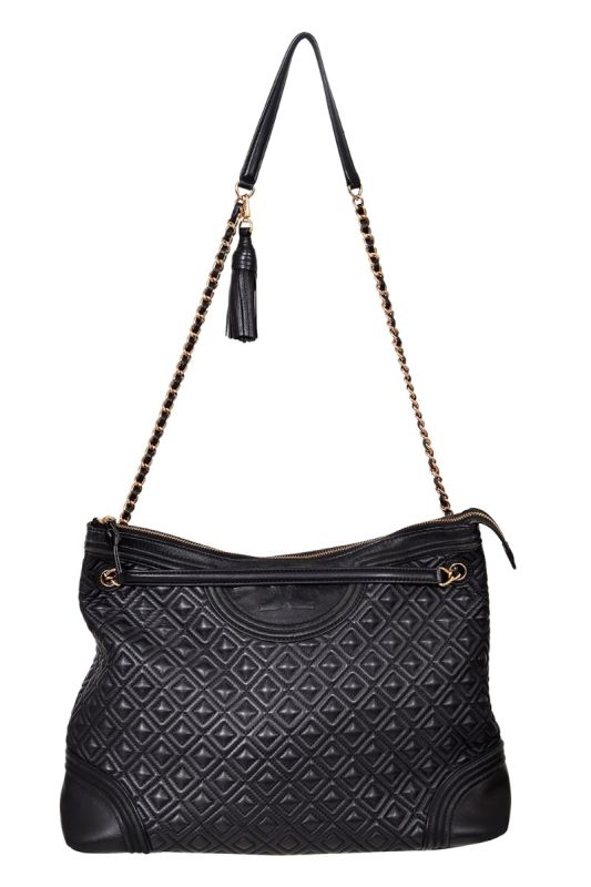 Tory Burch Black Fleming Handbag