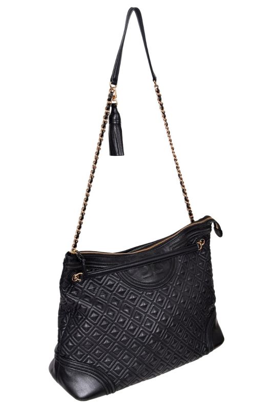 Tory Burch Black Fleming Handbag