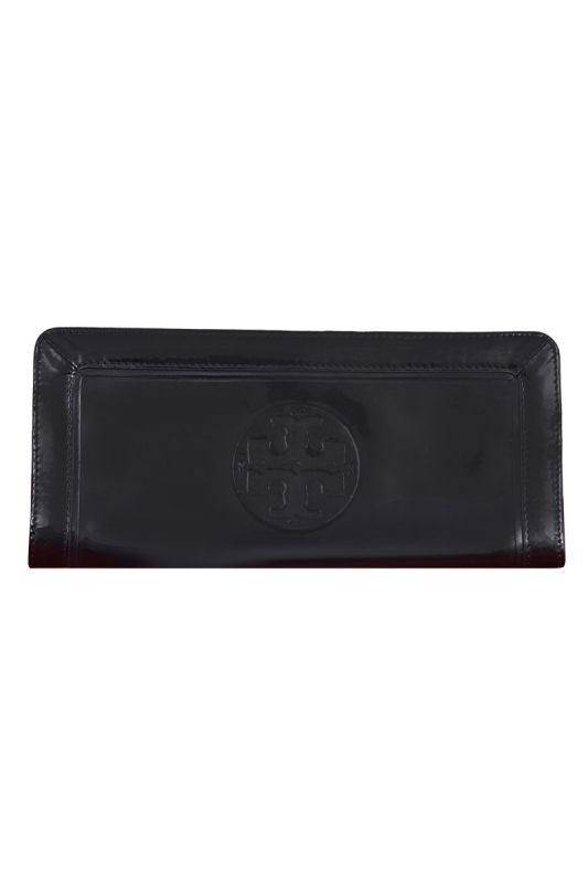 Tory Burch Black Leather Clutch