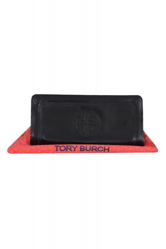Tory Burch Black Leather Clutch
