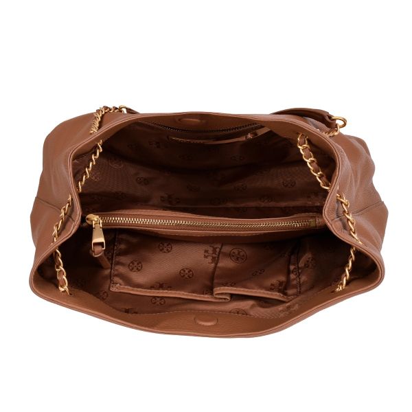 TORY BURCH BRITTEN TRIPLE COMPARTMENT TOTE BAG
