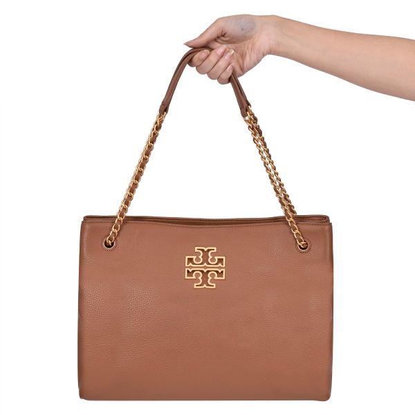 TORY BURCH BRITTEN TRIPLE COMPARTMENT TOTE BAG