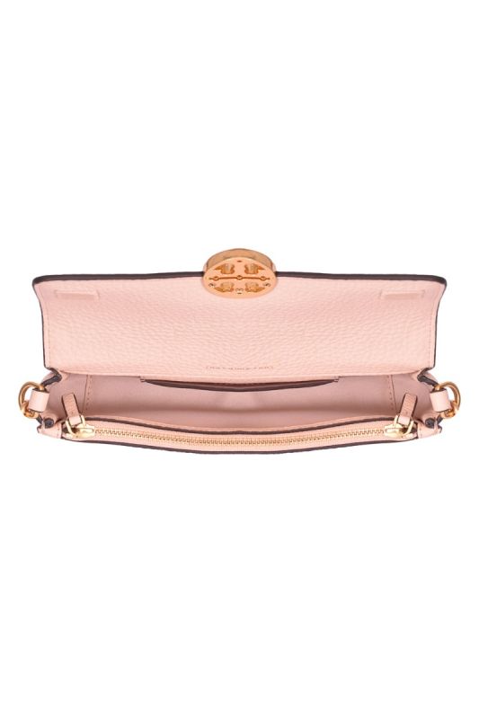Tory Burch Chelsea Leather Pink Crossbody Bag