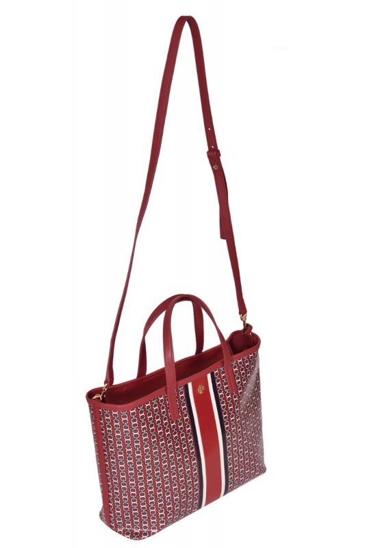 Tory Burch Gemini Link Canvas Medium Handbag
